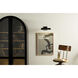 Carston 1 Light 12.25 inch Black Wall Sconce Wall Light